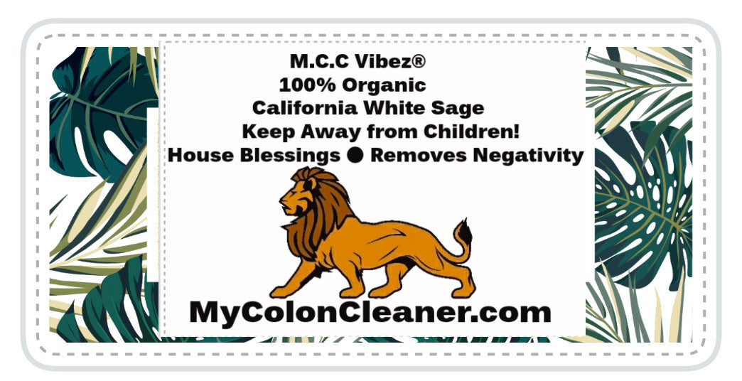 M.C.C. Organic JUMBO Sage Smudge Stick 9 INCHES