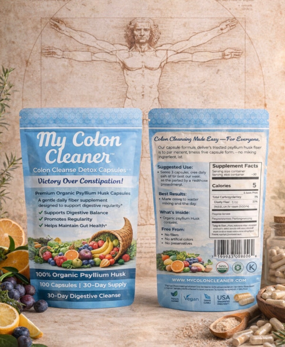 My Colon Cleaner™️    Cleanses Kidney, Liver & Spleen + More