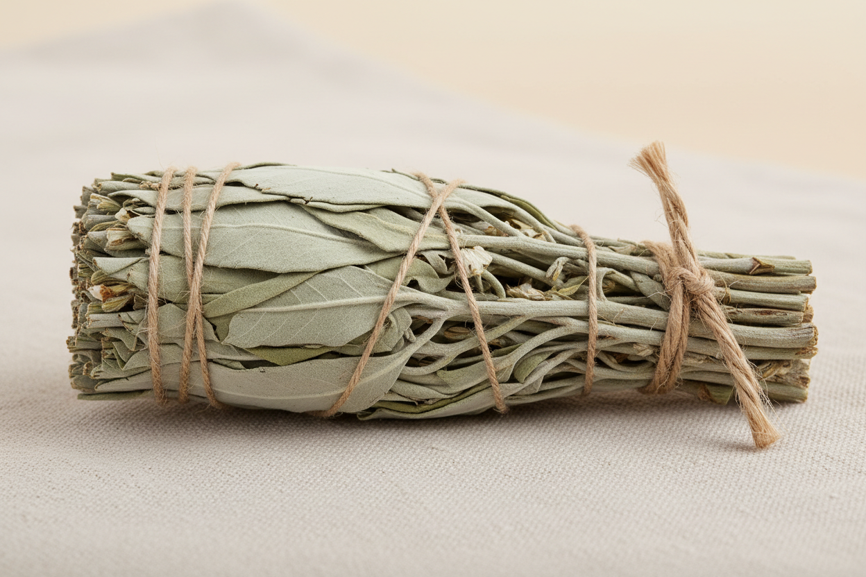 herbal smudging sage