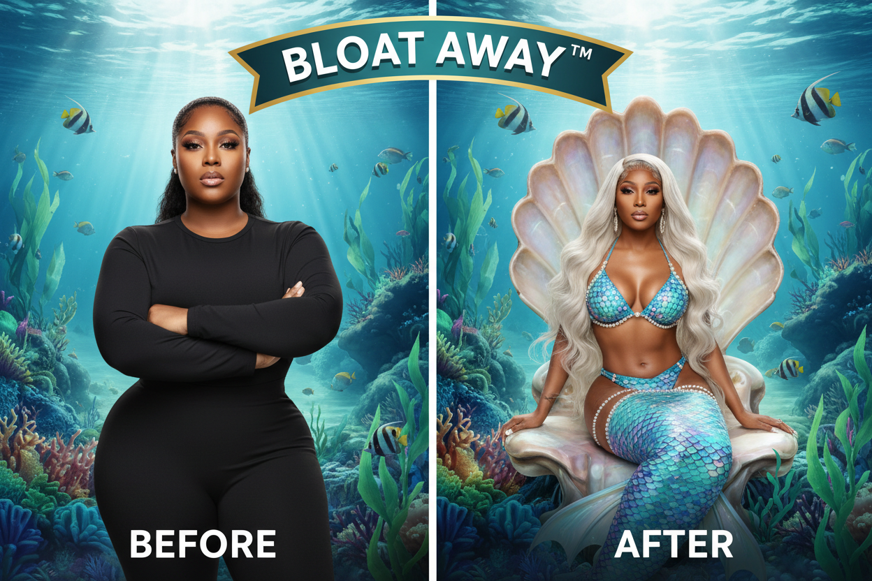 Bloat Away™️ Organic 🚫 Water Capsules 60 Count